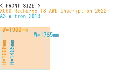 #XC60 Recharge T8 AWD Inscription 2022- + A3 e-tron 2013-